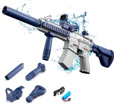 Водяной автомат Electric Water Space Gun Blue с автоматической закачкой воды 969 фото