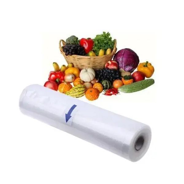 Вакуумні пакети в рулоні Besser Vacuum (гофровані) | 20 см x 5 м | Transparent 1518-3 фото