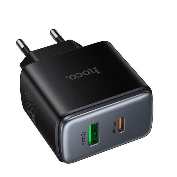 Зарядний пристрій HOCO C158A з портами USB та Type-C