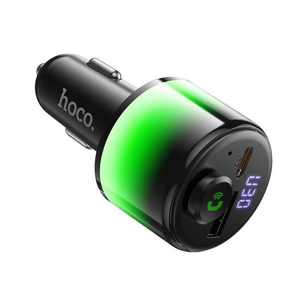 Автомобільний FM-модулятор HOCO Path E166 з підсвіткою
