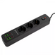 Сетевой фильтр на 3 розетки + 4 USB + 2 Type-C 2 метра - Proove Power Strip P-03 1323 фото 4