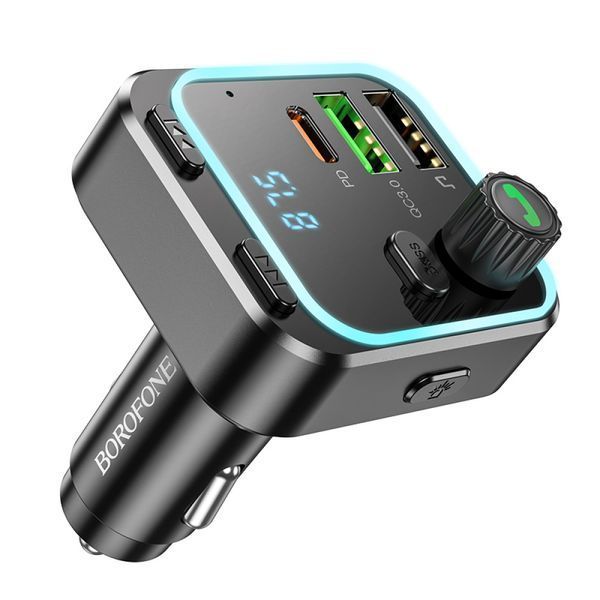 FM модулятор BOROFONE BC53 Highway з bluetooth