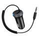 Аудіоадаптер BOROFONE BC64 Contento | 15W (Type-C + USB-A), Hands-Free | Black 2632 фото 4
