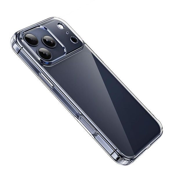 Чохол HOCO для iPhone 17 Pro Airbag |TPU + 2.0 мм PC, кути з airbag-амортизацією| Clear 2364-2 фото