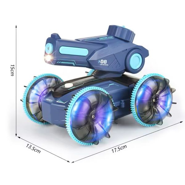 Танк-амфібія на радіокеруванні з функцією стрільби водою 1216 фото