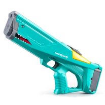 Водяной бластер аккумуляторный, Игрушечный водяной пистолет Electric Water Space Gun Blue 1044 фото