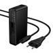 Зарядний пристрій HOCO Modern C151A | 50W, 1xUSB + 6xType-C, телескопічний кабель, PD/QC | Black 2634 фото 5