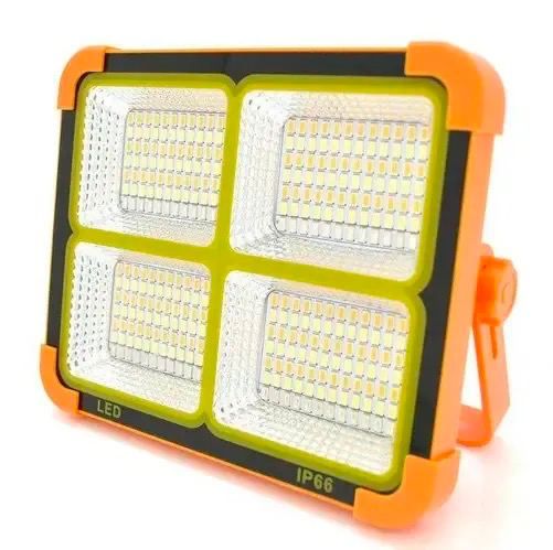 Портативний прожектор із сонячною батареєю Power Solar LED light 12000 mAH 1048 фото