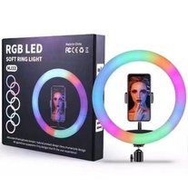 Кільцева світлодіодна RGB лампа 36 см – ідеальний вибір для професійного освітлення 773 фото