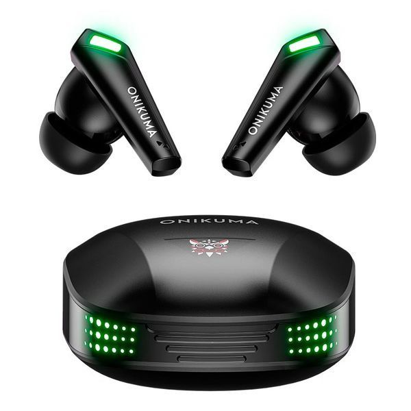 Onikuma T308 в зарядном кейсе на 300 мАч