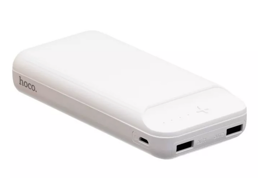 Повербанк на 20000 mAh / Power Bank 20000 mAh - Hoco New Joy J52A White 1193 фото