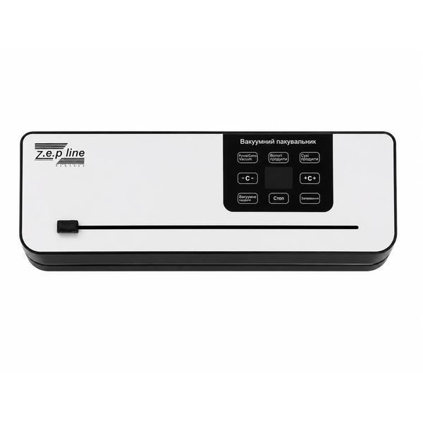 Вакууматор для сухих та вологих продуктів Zepline ZP-00356 | вбудований ніж, 200W | Grey 2599 фото