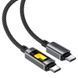 Кабель ACEFAST C21-03 Type-C to Type-C з led індикатором