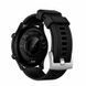 Смарт-годинник HOCO Y38 Black вигляд ззаду з датчиками
