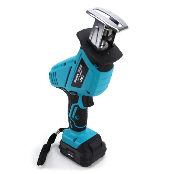 Акумуляторна шабельна пила Makita JR-240 24V, з кейсом + 2 акумулятори / Ручна електрична саблева пила / Електропила ручна 1132 фото