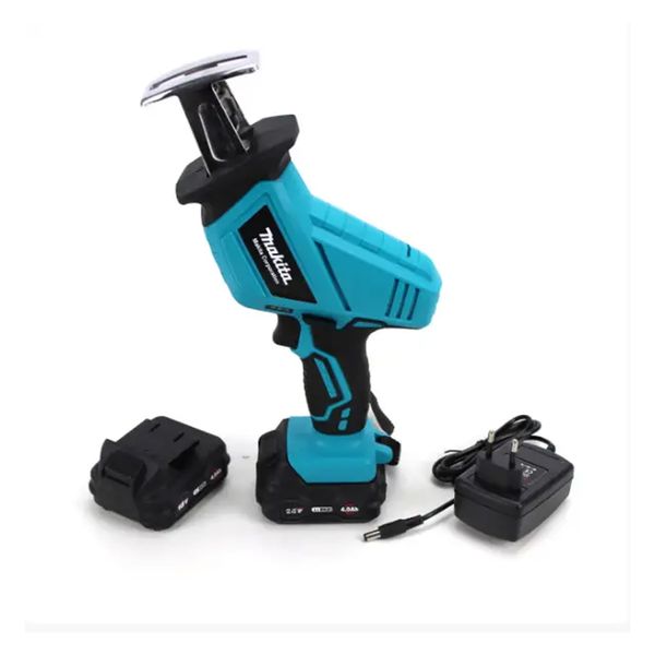 Аккумуляторная сабельная пила Makita JR-240 24V, с кейсом + 2 аккумулятора / Ручная электрическая шаблевая пила / Электропила ручная 1132 фото