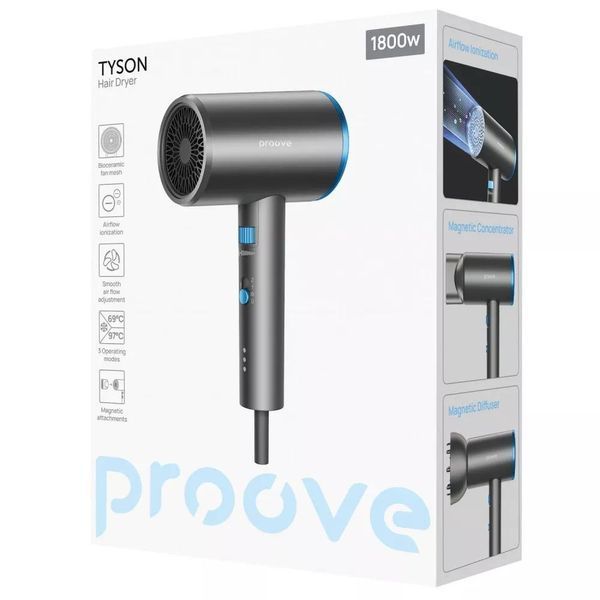 Фен для волосся Proove Tyson  оригінальна коробка