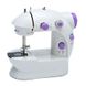 Портативна швейна машинка Mini Sewing Machine FHSM 202 з адаптером 810 фото 2