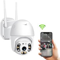 Вулична камера відеоспостереження Smart HD Camera YCC365Plus 6MP IP66, Камера вулична поворотна Wifi Lan з динаміком 798 фото