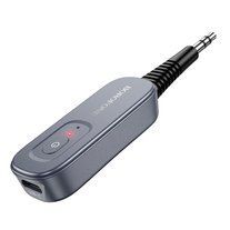 Аудіоадаптер BOROFONE BC51 2-in-1 | Bluetooth 5.4, RX/TX, AUX | Gray 2686 фото
