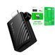 Перехідник-картрідер Hoco HB53 Lightning на TF / MicroSD Black &ndash; загальний вигляд з картою пам&rsquo;яті
