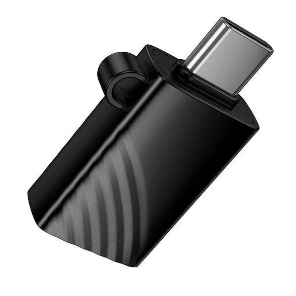 Type-C картрідер Hoco HB53 для MicroSD до 1TB &ndash; фронтальний вигляд розʼєму