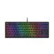 Механічна клавіатура HATOR Rockfall 2 Mecha TKL з RGB підсвіткою, вигляд спереду