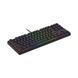 Механічна клавіатура HATOR Rockfall 2 Mecha TKL Orange, 87 клавіш, RGB, чорна