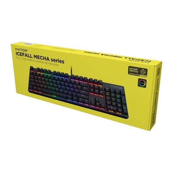 Клавіатура HATOR Icefall Mecha Rainbow, оригінальна упаковка
