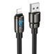 Кабель HOCO U143 USB-A Lightning черный