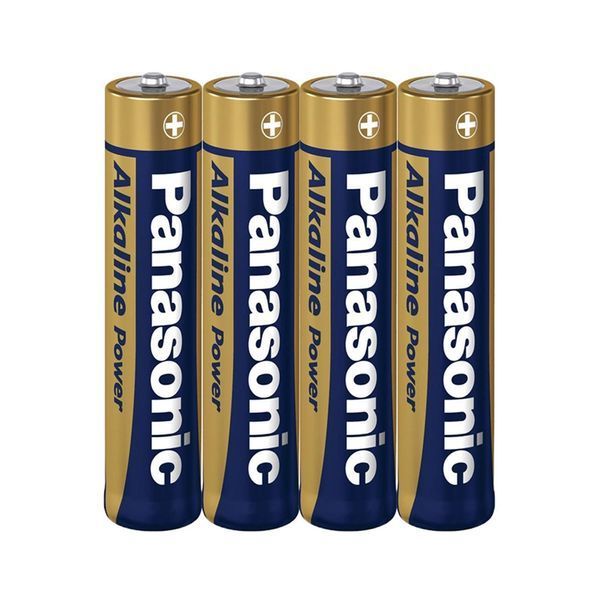 Батарейки Panasonic Alkaline мизинчиковые 1.5V желтая серия.