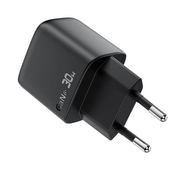 Сетевое зарядное устройство ACEFAST A115 GaN | 30W, Type-C, LED-дисплей | Black 2521 фото