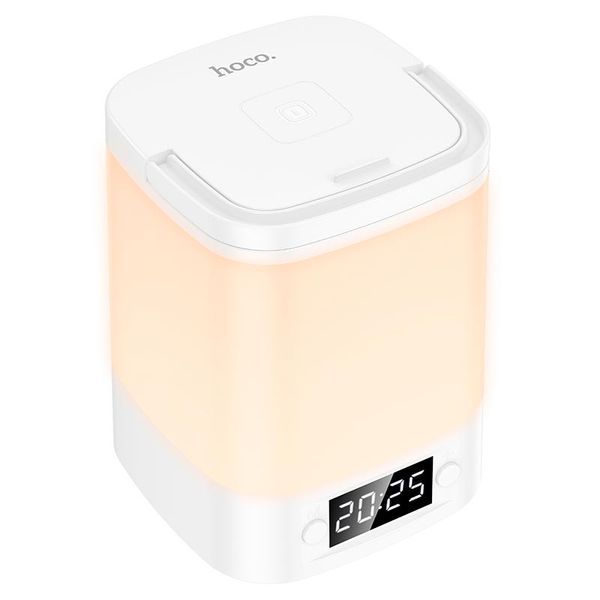 Лампа-нічник HOCO Smart HX15 White з теплим підсвічуванням