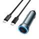 Автомобильный адаптер Hoco Z54A с USB и Type-C