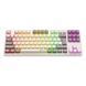 Ігрова клавіатура Meetion MK14 White з RGB підсвіткою, вигляд зверху