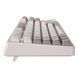 Клавіатура Meetion MK14 White, боковий вигляд корпусу та клавіш