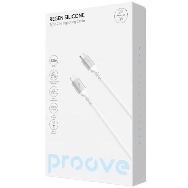 Кабель Proove ReGen Silicone Type-C to Lightning 27W (2m) оригінальна коробка
