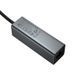 HUB адаптер Hoco 4in1 HB1D  | USB to 3USB, RJ45 порт, 100 Мбіт/с, 1 метр  | Silver 2606 фото 5