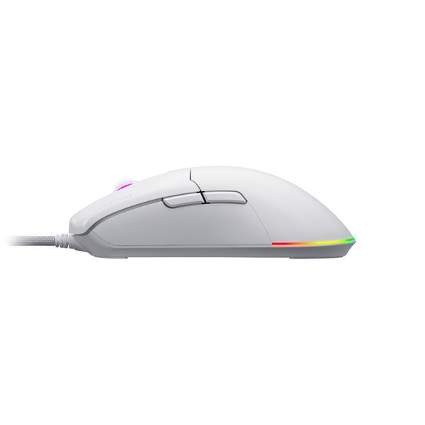 Миша HATOR Pulsar 3, боковий вигляд, White