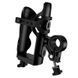 Велотримач для напоїв Hoco H94 Black &ndash; вигляд з боку та система кріплення