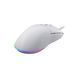 Ігрова миша HATOR Pulsar 3, кутовий вигляд, White