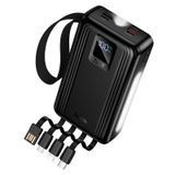 Повербанк HOCO Jingyao J173 20000mAh | 22.5W/3A, PD/QC, 2 LED | Black 2655 фото