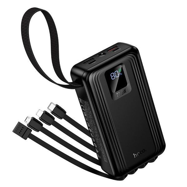Повербанк HOCO Jingyao J173 20000mAh | 22.5W/3A, PD/QC, 2 LED | Black 2655 фото