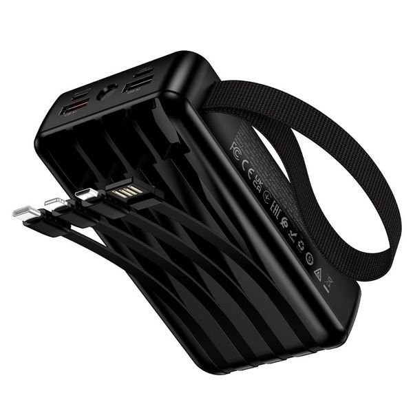 Повербанк HOCO Jingyao J173 20000mAh | 22.5W/3A, PD/QC, 2 LED | Black 2655 фото