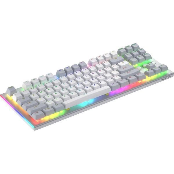 Ігрова клавіатура HATOR Gravity TKL HTK561 | Hot-Swap, QMK/VIA, Aurum Orange | White 2480 фото