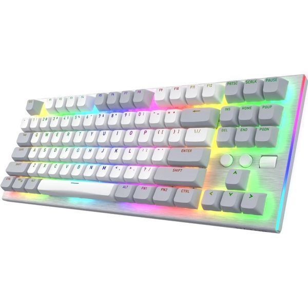 Ігрова клавіатура HATOR Gravity TKL HTK561 | Hot-Swap, QMK/VIA, Aurum Orange | White 2480 фото