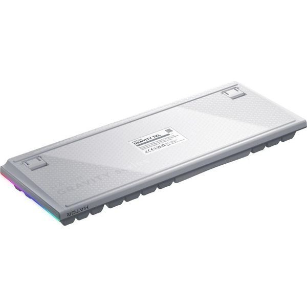 Ігрова клавіатура HATOR Gravity TKL HTK561 | Hot-Swap, QMK/VIA, Aurum Orange | White 2480 фото