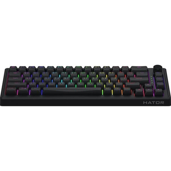 Игровая клавиатура HATOR Skyfall 65 HTK1160 | Gasket Mount, Hot-Swap, RGB | Black 2483 фото