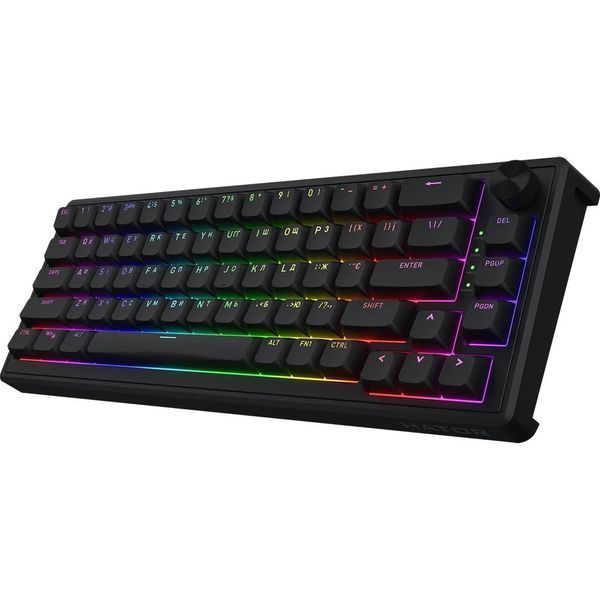 Игровая клавиатура HATOR Skyfall 65 HTK1160 | Gasket Mount, Hot-Swap, RGB | Black 2483 фото