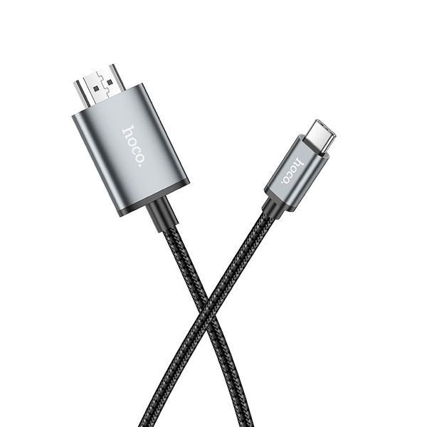 HOCO UA27 серебристый кабель Type-C HDMI